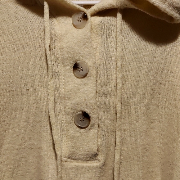 Reverse stitching White Birch hooded sweater - Picture 2 of 6